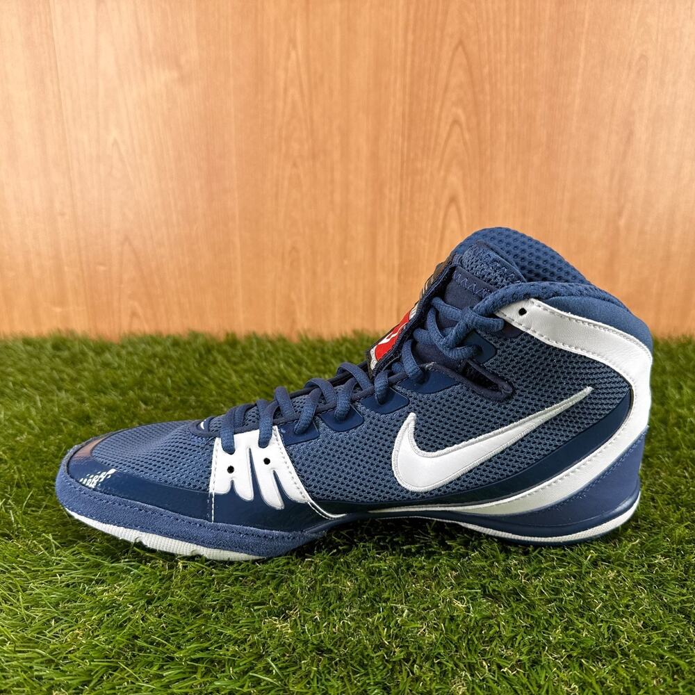 Nike Freek Navy White Wrestling Shoes 316403-411 Men's Size 11 - Picture 3 of 8